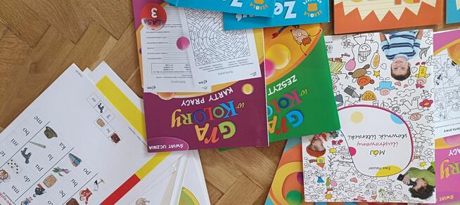 Gra w kolory 1 i 2 Plus zeszyty okazja