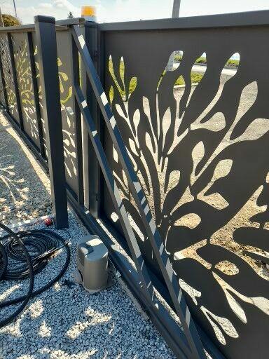 Ogrodzenia, ogrodzenie palisadowe, przęsła ogrodzeniowe