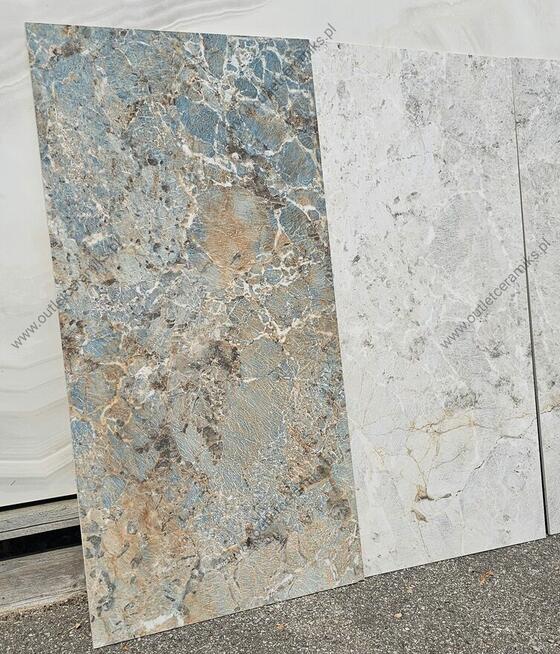 Tanganika white płytki łazienkowe lappato gat.1 gres 120x60