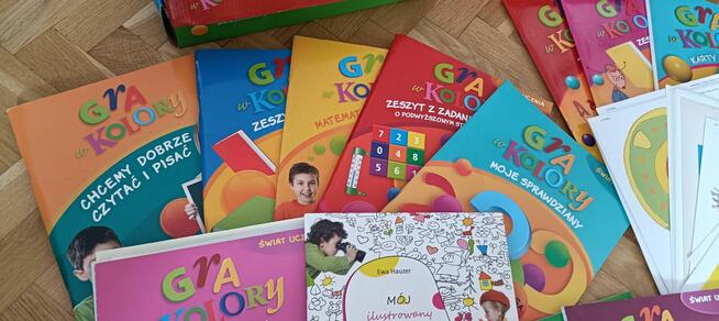 Gra w kolory 1 i 2 Plus zeszyty okazja