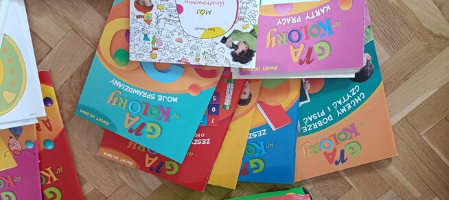 Gra w kolory 1 i 2 Plus zeszyty okazja