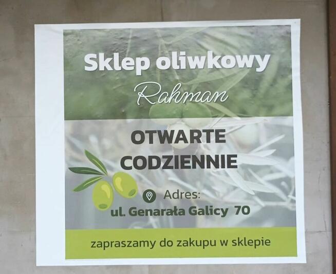 Nowo otwarty sklep zaprasza