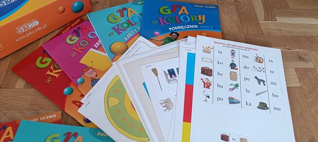 Gra w kolory 1 i 2 Plus zeszyty okazja