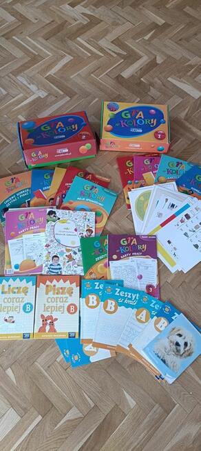 Gra w kolory 1 i 2 Plus zeszyty okazja
