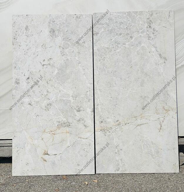 Tanganika white płytki łazienkowe lappato gat.1 gres 120x60
