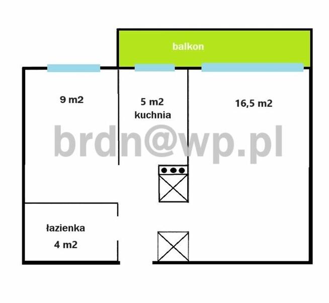 Metro Bródno 2-pok osobna kuchnia balkon bezpośrednio