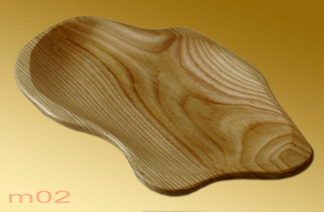 Drewniana misa, dębowa, dekoracyjna duża, praktyczna,