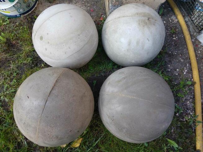 Kula betonowa ogrodowa cementowa 30cm pełna kule