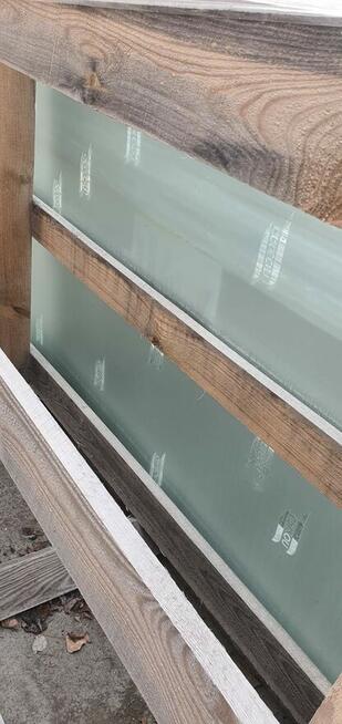 PODWÓJNE SZYBY DO SZKLARNI 255x93,5, z DEMONTAŻU, 2 szt