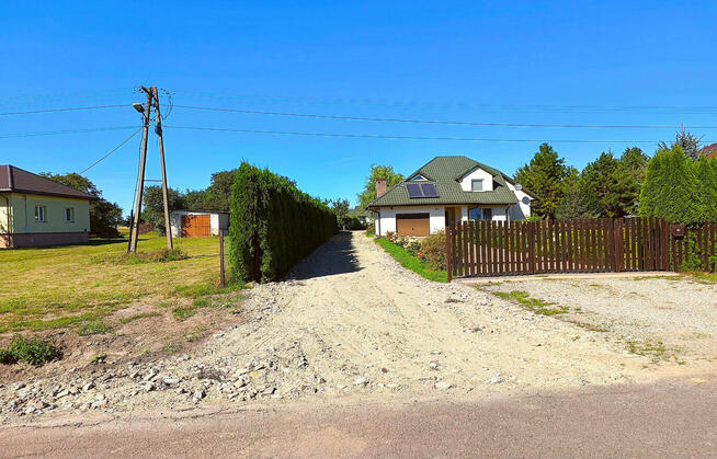 Ładna działka 970m2, Łapiguz. 1 km od Zamościa