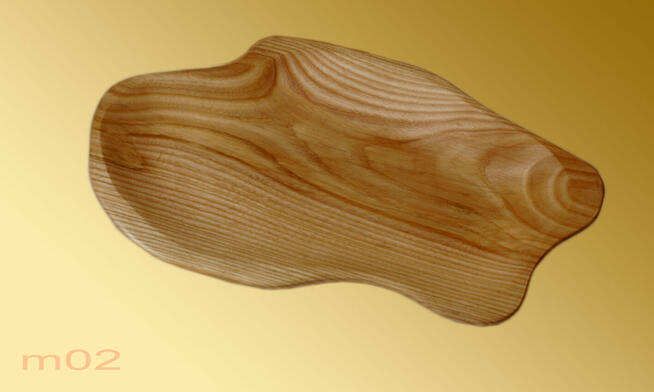 Drewniana misa, dębowa, dekoracyjna duża, praktyczna,