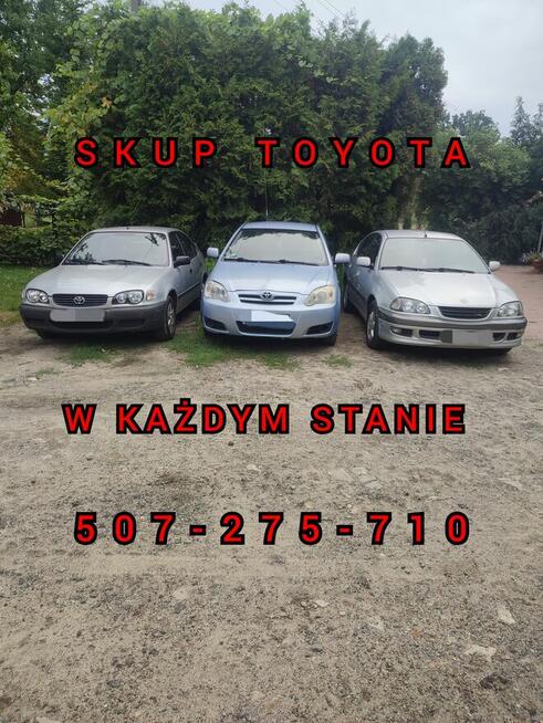 KUPIĘ KAŻDĄ TOYOTĘ SKUP TOYOTA W KAŻDYM STANIE