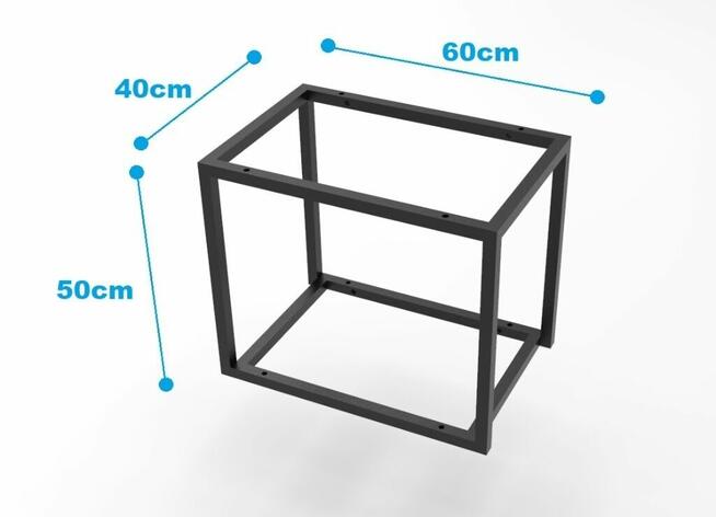 Stelaż pod umywalkę nablatową wiszący na wymiar konsola łazi