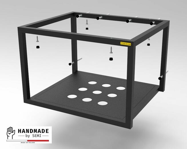 Stelaż konsola łazienkowa pod umywalkę wisząca stojak rama