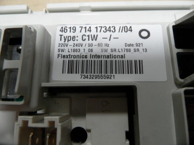 programator pralki polar PFL1019