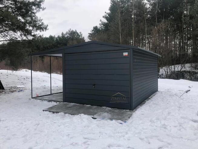 Garaże blaszane domki ogrodowe wiaty hale od producenta