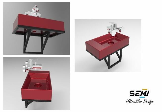 Stelaż pod umywalkę nablatową misa misę na wymiar konsola ła