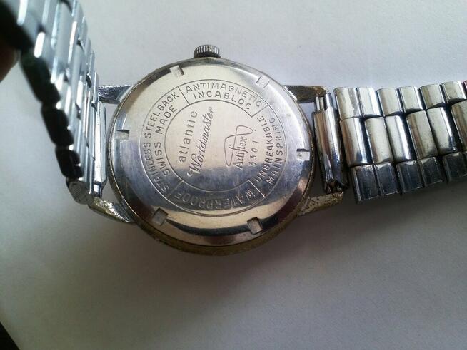 zegarek naręczny męski marki ATLANTIC sprawny