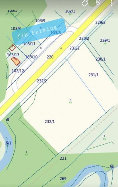 Działka 10 500m2 Inwestycyjna pod działalnośćDK6 (Hossoland)