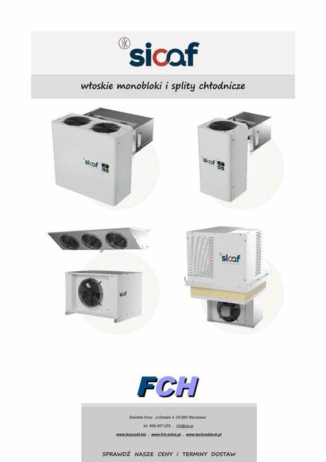 monoblok chłodniczy