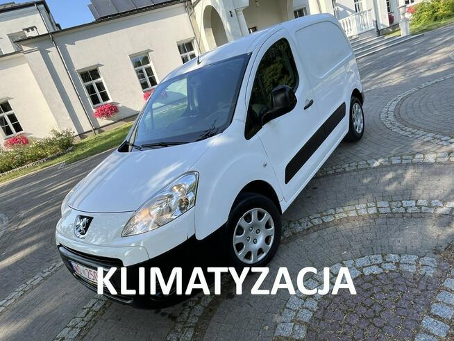 Peugeot Partner 1.6HDi 2011r Klimatyzacja 3-osobowy Drzwi Boczne VAT-1