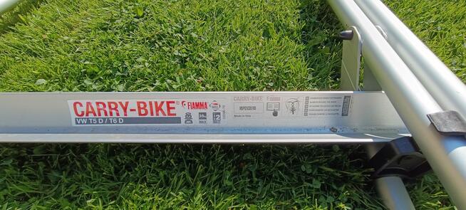 Bagażnik rowerowy FIAMMA CARRY-BIKE VW T5 T6 na dwa rowery