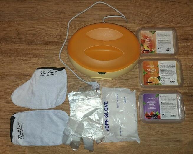 Parafiniarka z akcesoriami