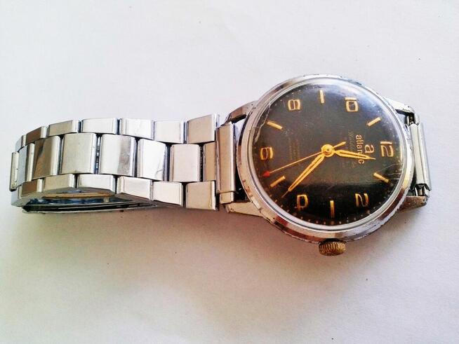 zegarek naręczny męski marki ATLANTIC sprawny