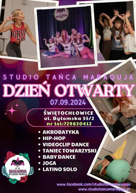 Akrobatyka Taniec Towarzyski Hip Hop Świętochłowice Chorzów