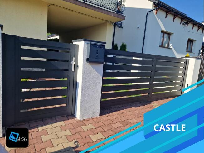 Nowoczesne ogrodzenia aluminiowe! Euro Fences Bezpłatna wyce