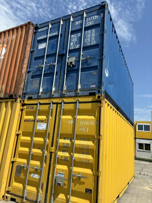 Sprzedam kontenery 20 stopowe używane - 6 metrowe