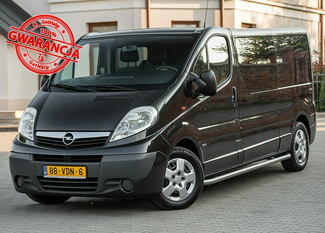 Opel Vivaro 2.5CDTI 145KM 6-os. ! Super Stan ! Opłacony ! Dubel Kabina ! LONG !