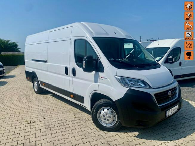 Fiat Ducato SALON PL / 2,3 - 130KM / 156 tys.km / MAXI L4H2 / KLIMA / GWARANCJA