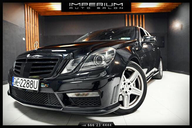 Mercedes E 63 AMG 6.3 525KM V8 AMG Automat Skóra Speedshift 7G-MCT FV23%