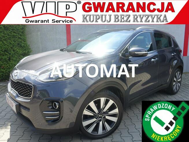 Kia Sportage 1,7D Automat Skóra Panorama Ledy Alu Navi rej.2017 VIP Gwarancja