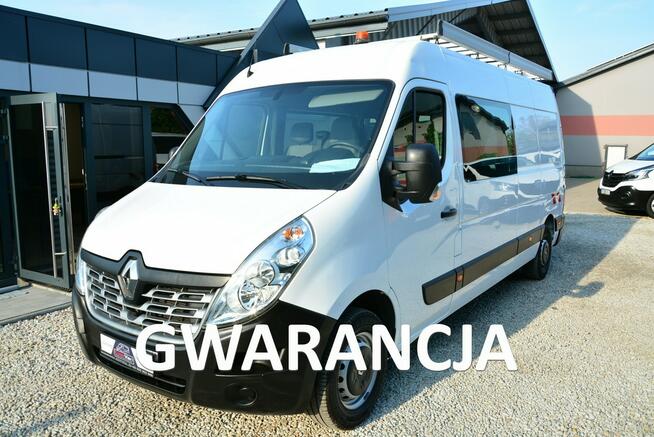 Renault Master max 7 osobowy brygadówka doka pełna opcja bagażnik