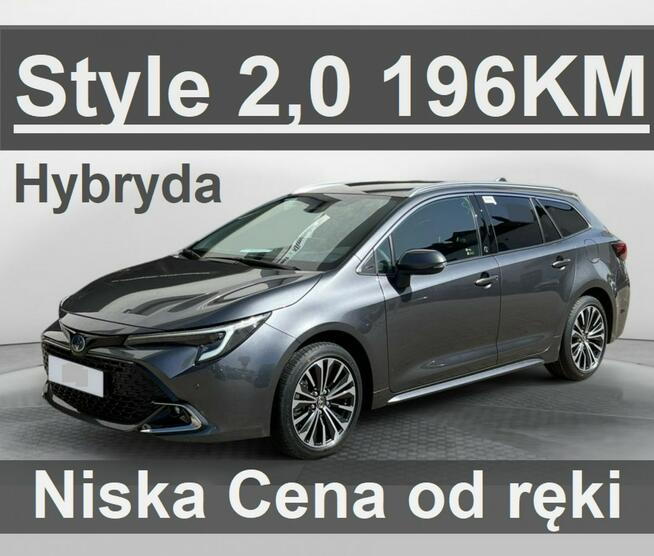 Toyota Corolla Style 2,0 196KM Kamera Super Niska Cena Dostępny od ręki 1598 zł