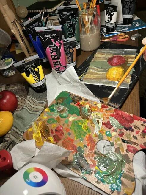 Lekcje rysunku i malarstwa w pracowni