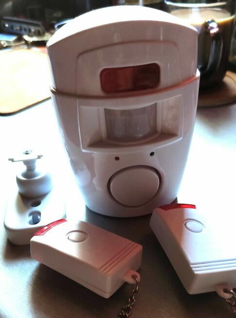 Nowy wykrywacz ruchu -alarm