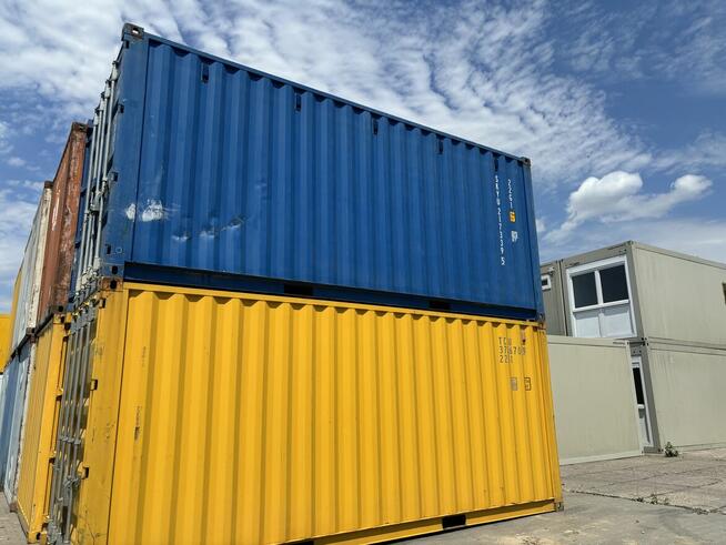 Sprzedam kontenery 20 stopowe używane - 6 metrowe