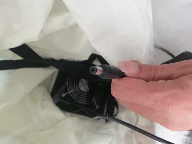 Kostium białego misia