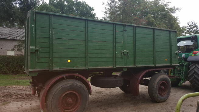 Sprzedam Przyczępę Sztywna 14 ton HL - Niemka - Drewnianka -