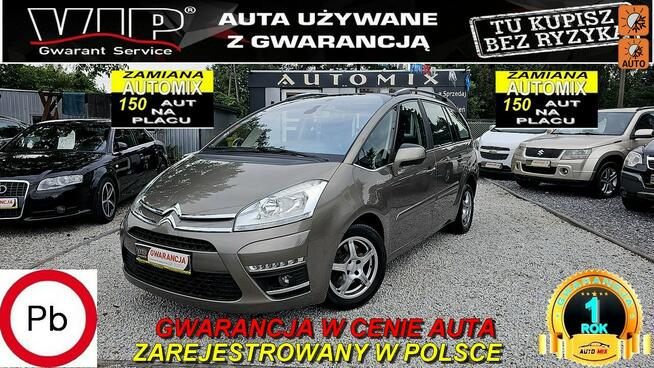 Citroen C4 Grand Picasso 1.6 Benzyna*Śliczny ,Lift,Ledy 7-Os ,Zadbany,GWARANCJA/Możliwa Zamiana