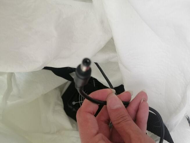 Kostium białego misia