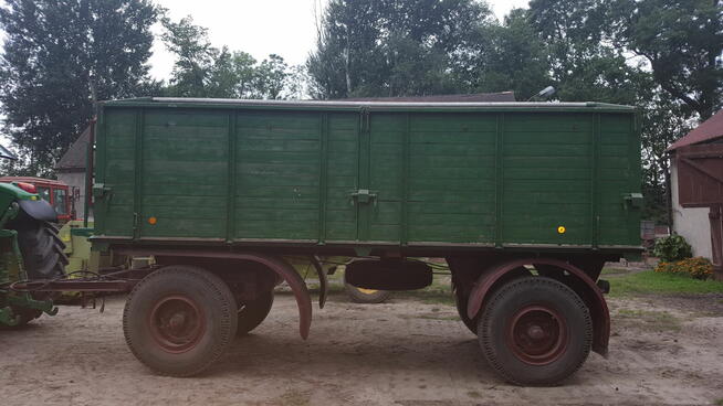 Sprzedam Przyczępę Sztywna 14 ton HL - Niemka - Drewnianka -