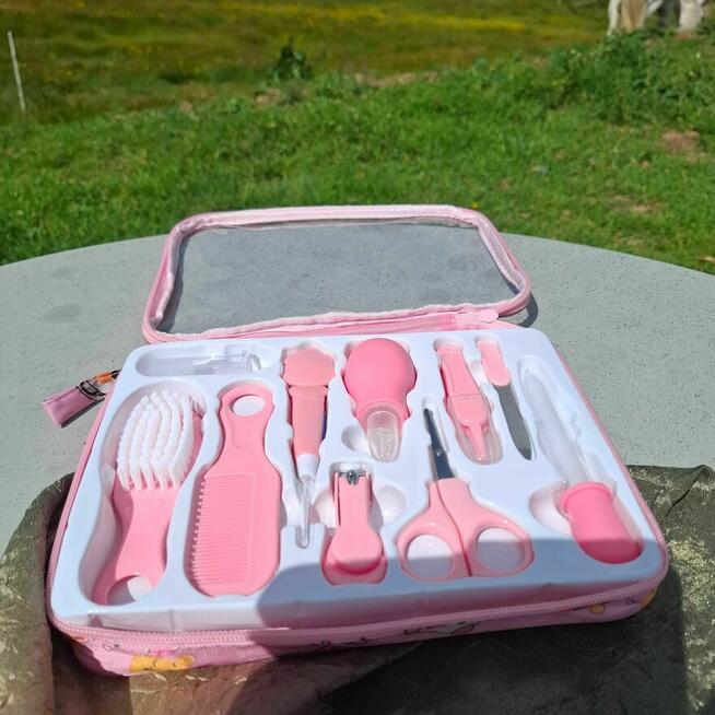 Różowy zestaw pielęgnacyjny dla maluszka Must-have każdej mamy