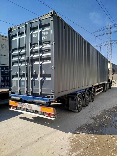 Kontener morski magazynowy budowlany 40 HC OW – One Way – TS