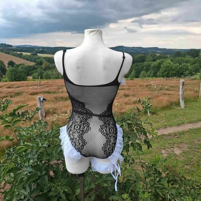 Seksowne body erotyczne z koronką – uniwersalny rozmiar S/M/L