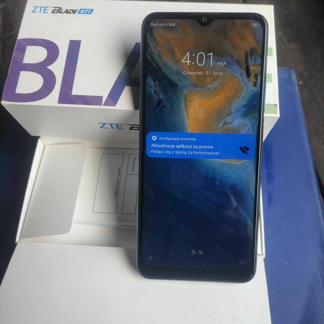 ZTE Blade A71 model ZAT A 7300 RAM-3GB Pamięć wbudowana-64GB