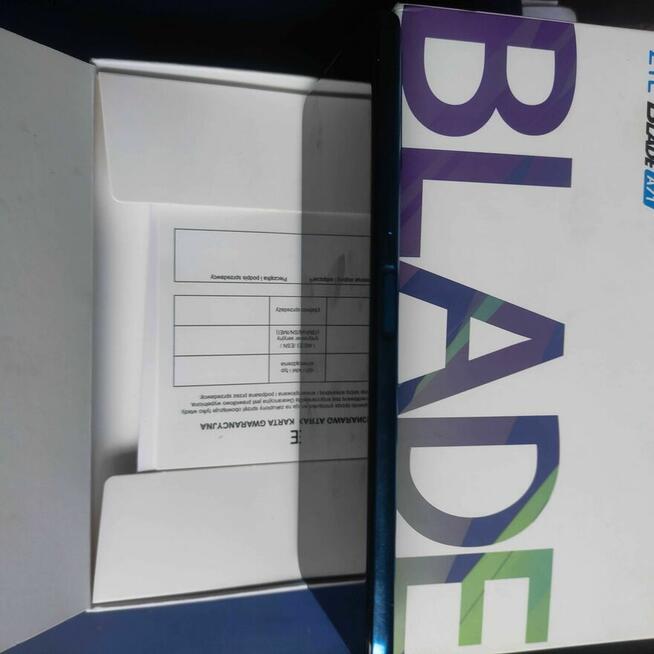 ZTE Blade A71 model ZAT A 7300 RAM-3GB Pamięć wbudowana-64GB